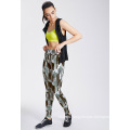 OEM Abstract Printed Leggings with High-Waist for Women